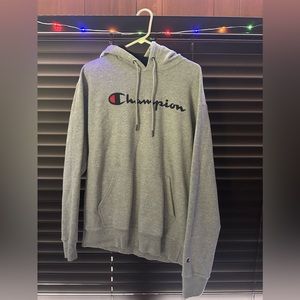 Champion Grey Sweatshirt Size Large